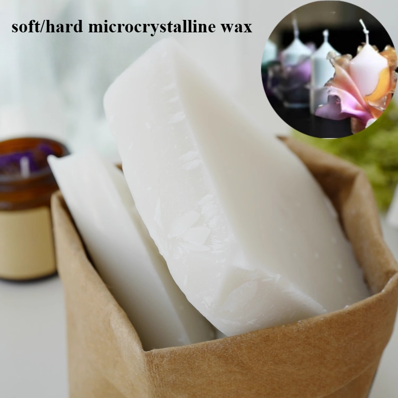 Candle Making Raw Material - 200 กรัม/ถุงนุ่ม/แข็ง Microcrystalline Wax Solid Block