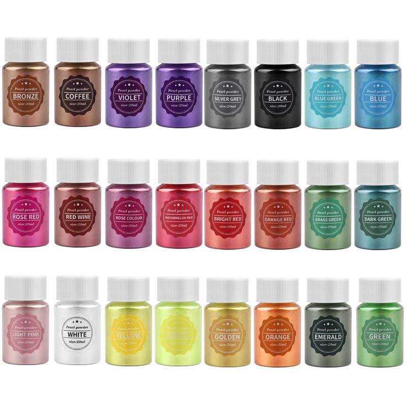 Candle Dye Chip - 10g/ขวด Pearlescent Natural Mica Mineral Powder