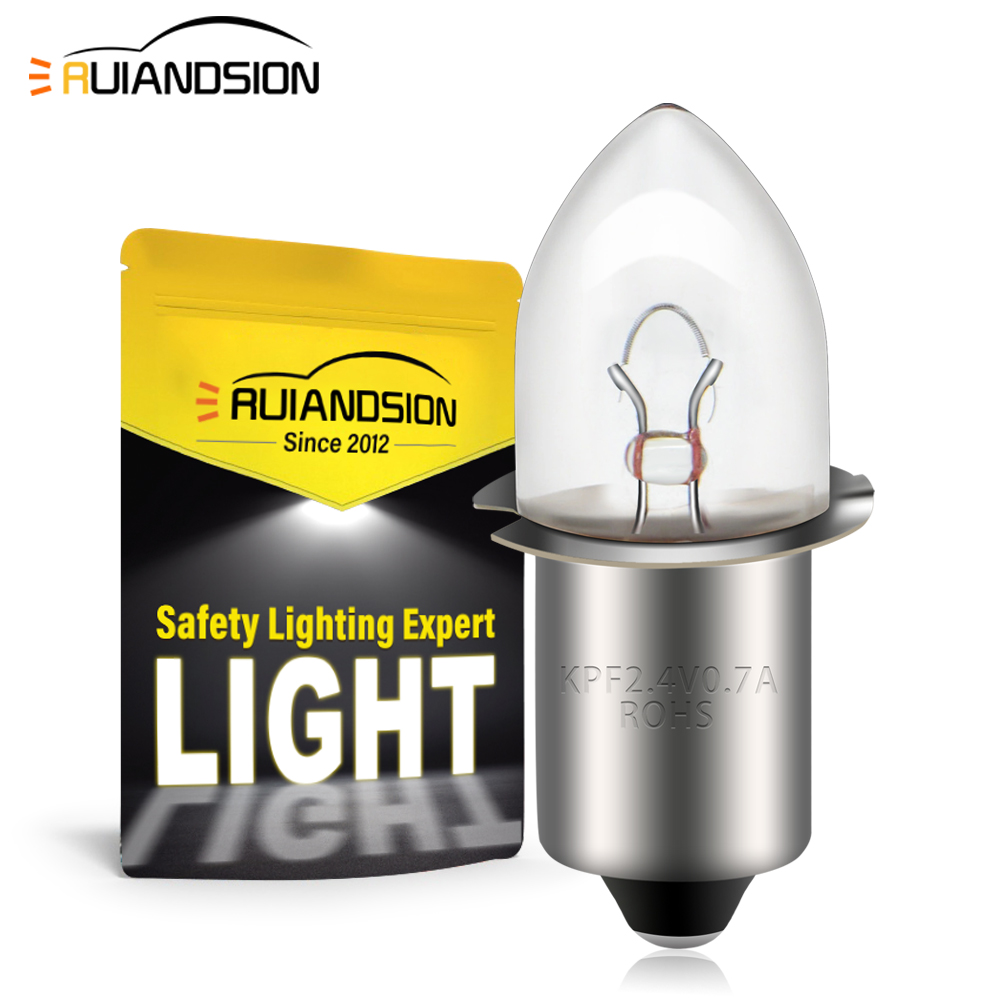 Candle X - RUIANDSION 50 ชิ้น P13.5S หลอดไฟฮาโลเจนอัพเกรด แสงสีขาวอบอุ่น