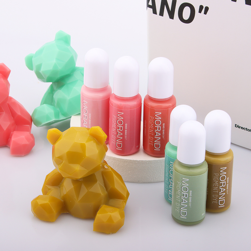 Candle Dye Chip - 24 สีอีพ็อกซี่เรซิ่นสี DIY UV เรซิ่นหัตถกรรม Morandi