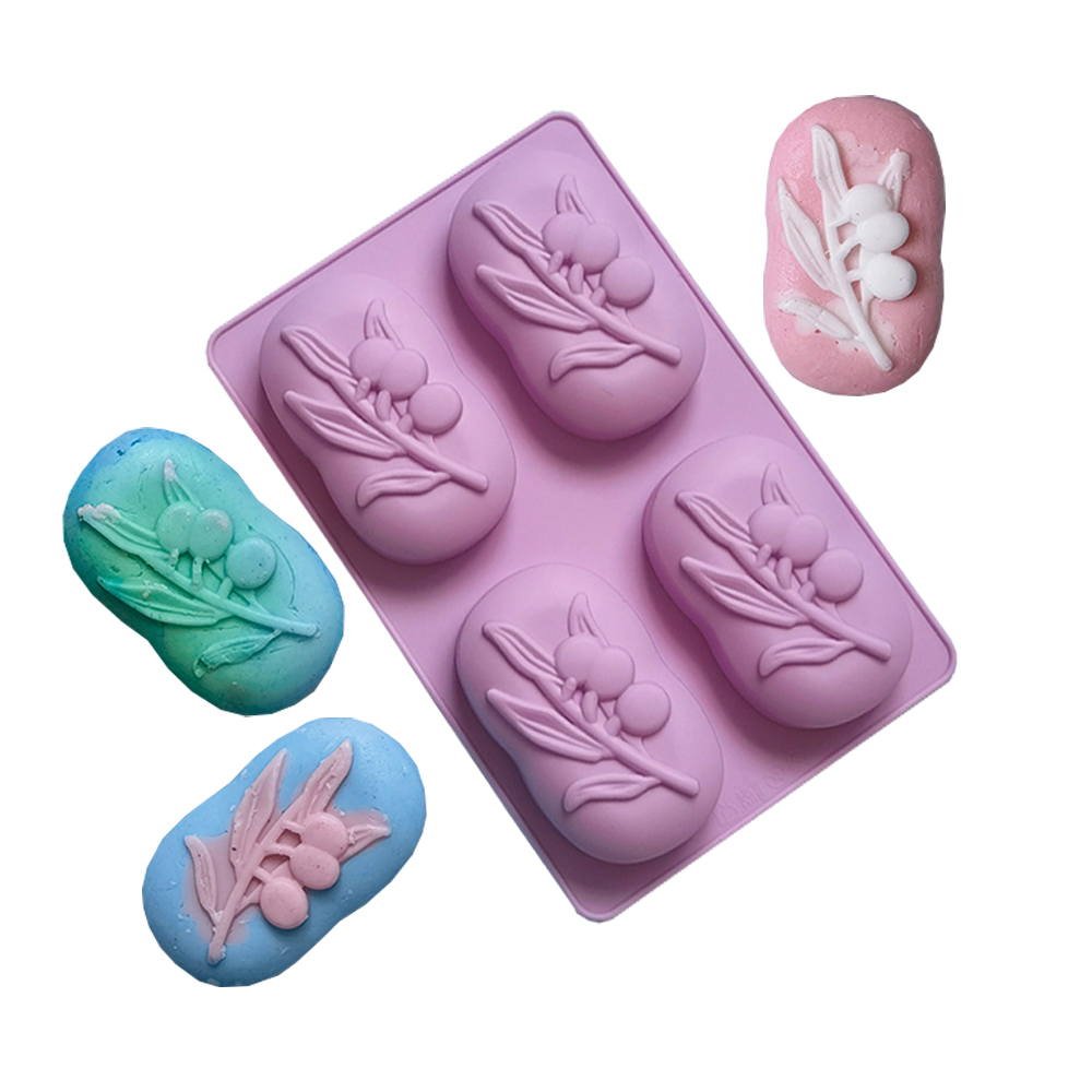 4 ฟันผุรูปไข่ Olive Tree ซิลิโ - Candle Making Easy บทวิจารณ์และราคา