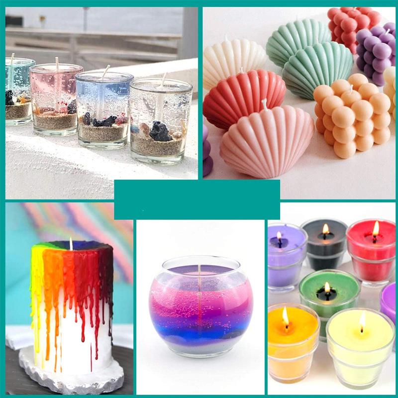 10 ml/ขวดเทียน WAX Pigment สีป - Candle Dye Chip บทวิจารณ์และราคา