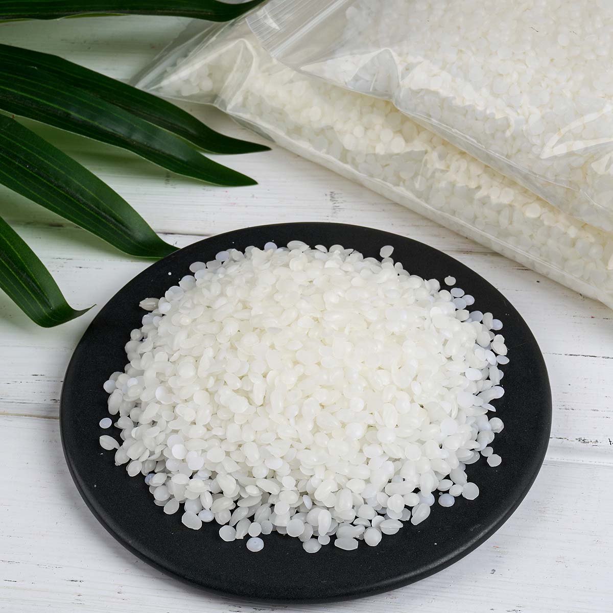 ขี้ผึ้งสีขาวบริสุทธิ์จากธรรมชา - Candle Making Raw Material บทวิจารณ์และราคา