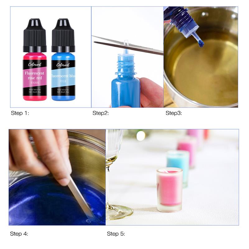 30 สีเทียนสีย้อมสีน้ํามันหอมระ - Candle Dye Chip บทวิจารณ์และราคา