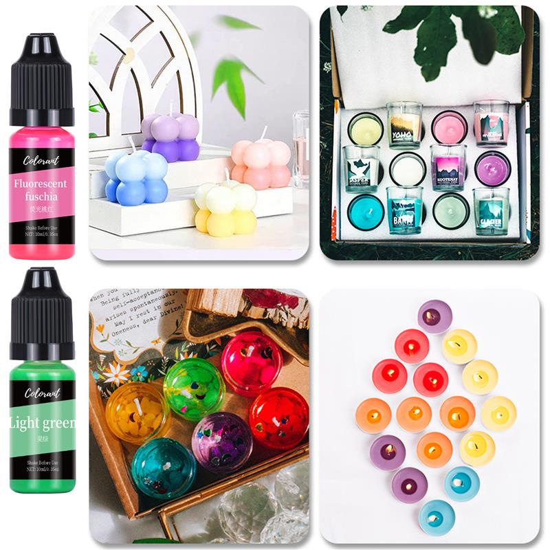 30 สีเทียนสีย้อมสีน้ํามันหอมระ - Candle Dye Chip บทวิจารณ์และราคา