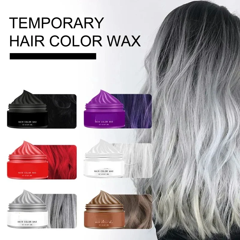 ย้อมผมชั่วคราวขี้ผึ้งขนสีเทาผม - Candle Dye Chip บทวิจารณ์และราคา