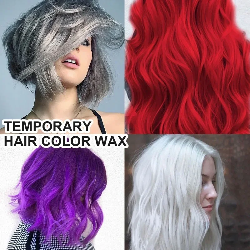 ย้อมผมชั่วคราวขี้ผึ้งขนสีเทาผม - Candle Dye Chip บทวิจารณ์และราคา