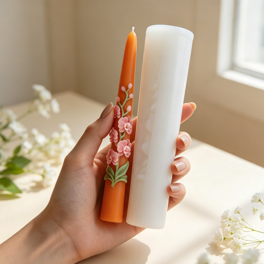แม่พิมพ์ซิลิโคนเทียนแท่งยาวลาย - Candle Making Easy บทวิจารณ์และราคา