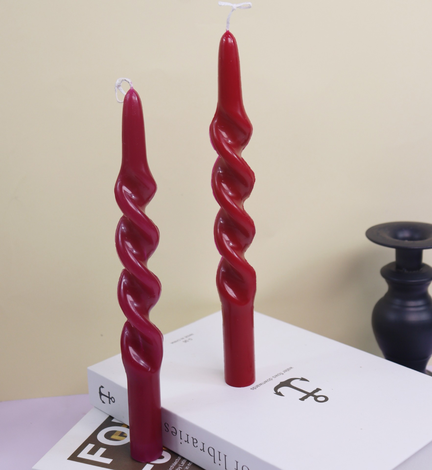 Twisted Stripe คอลัมน์อะคริลิค - Candle Making Easy บทวิจารณ์และราคา