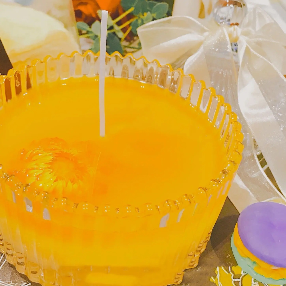 200g สีเหลืองเจลใส Jelly Wax ส - Candle Making Jelly บทวิจารณ์และราคา