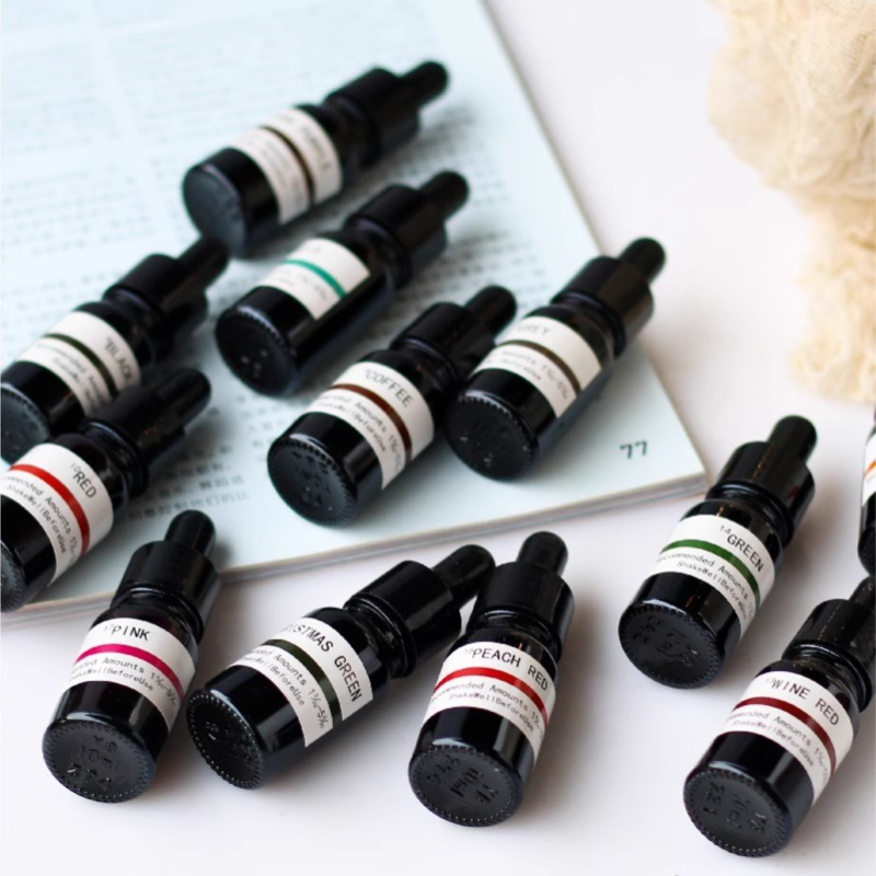 สีผสมเทียน 10 มล./ขวด ปลอดสารพ - Candle Dye Chip บทวิจารณ์และราคา