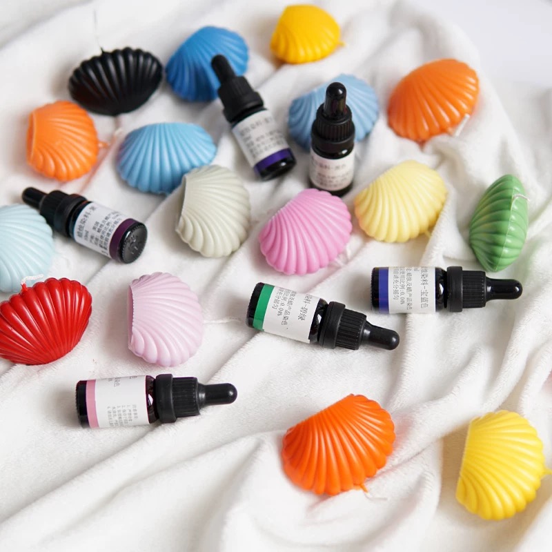 สีผสมเทียนชนิดน้ำ 10 มล. ความเ - Candle Dye Chip บทวิจารณ์และราคา