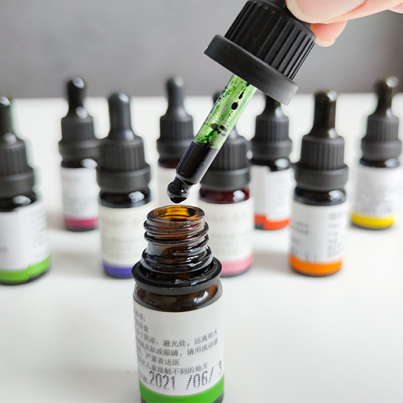 สีผสมเทียนชนิดน้ำ 10 มล. ความเ - Candle Dye Chip บทวิจารณ์และราคา