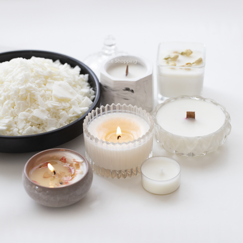 ขี้ผึ้งถั่วเหลืองธรรมชาติบริสุ - Candle Making Raw Material บทวิจารณ์และราคา