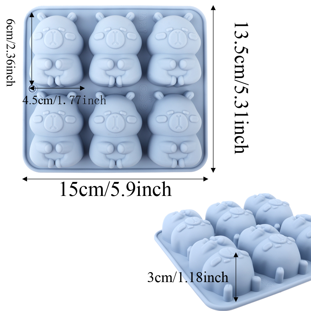 แม่พิมพ์เค้กซิลิโคน 1 ชิ้น รูป - Candle Making Items บทวิจารณ์และราคา