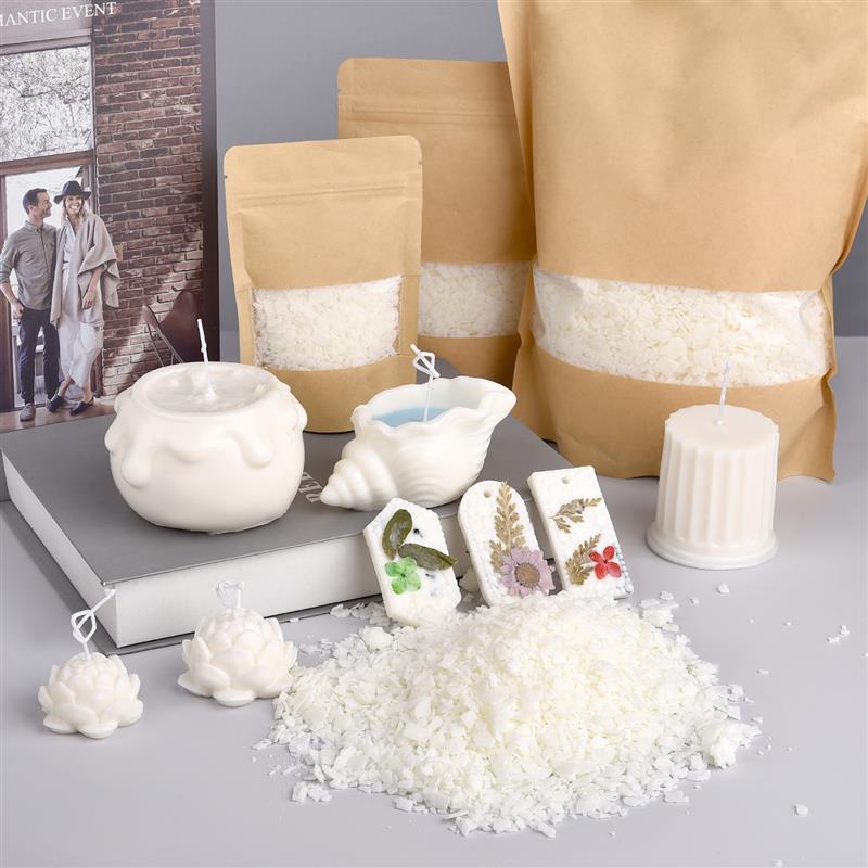 50-1000g ธรรมชาติขี้ผึ้งถั่วเห - Candle Making Raw Material บทวิจารณ์และราคา