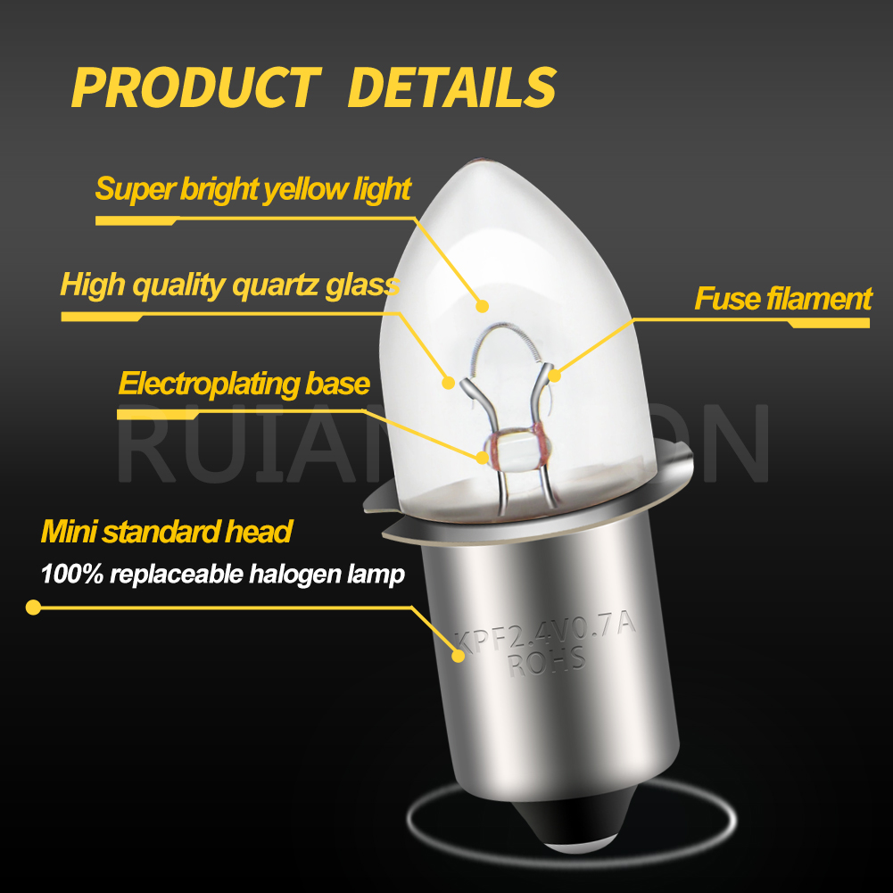 RUIANDSION 50 ชิ้น P13.5S หลอด - Candle X บทวิจารณ์และราคา
