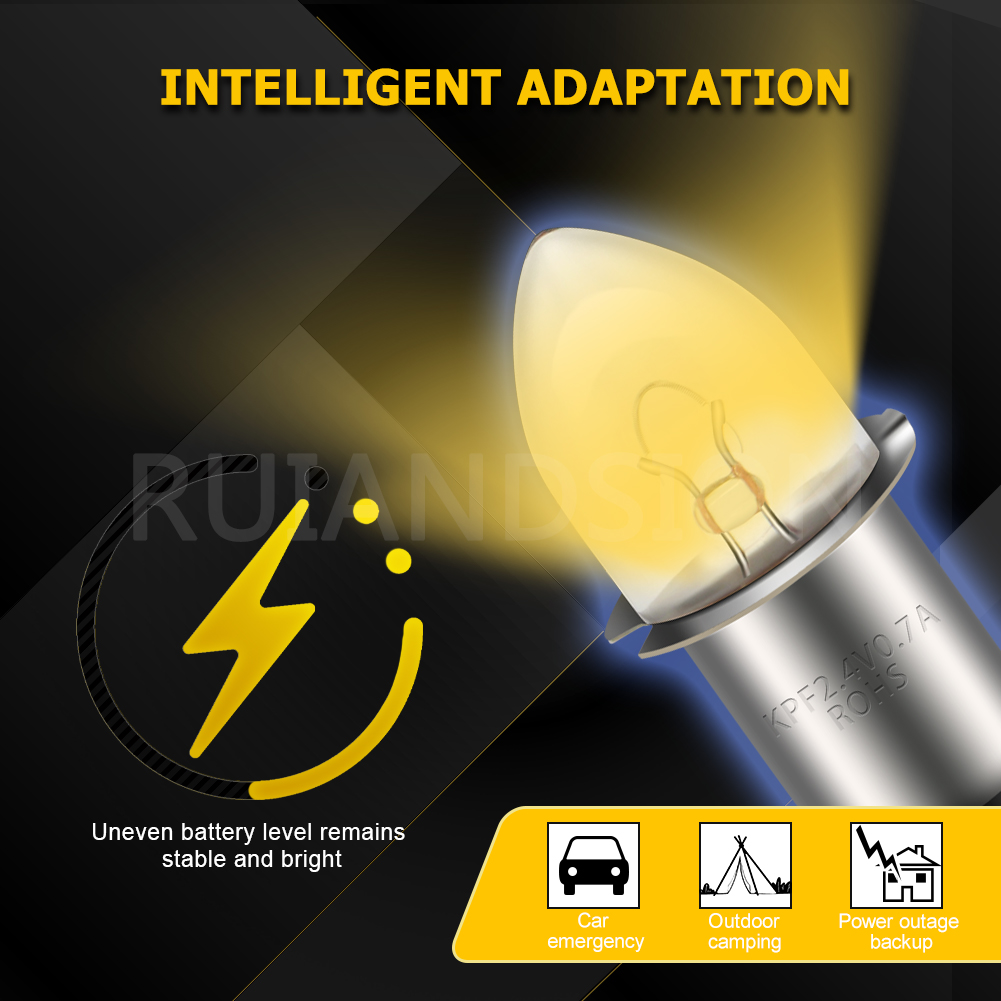 RUIANDSION 50 ชิ้น P13.5S หลอด - Candle X บทวิจารณ์และราคา