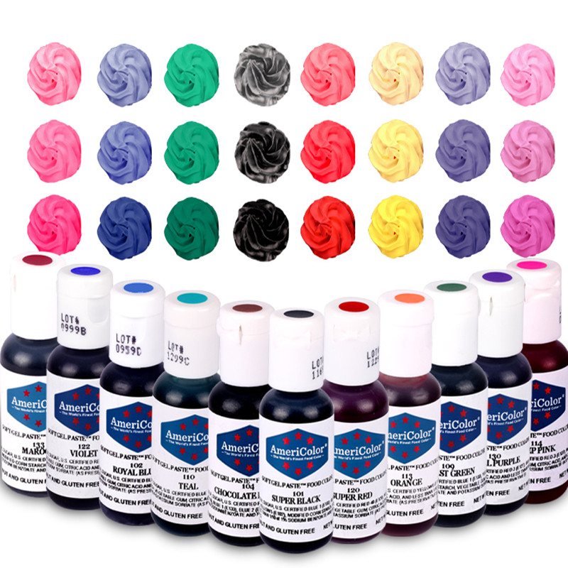 Americolor 22 สีเกรดอาหารย้อมส - Candle Dye Chip บทวิจารณ์และราคา