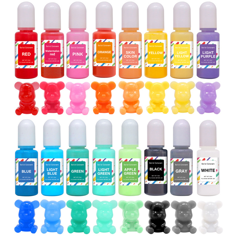 ชุดสีผสมเรซิ่นอีพ็อกซี่ DIY สำ - Candle Dye Chip บทวิจารณ์และราคา