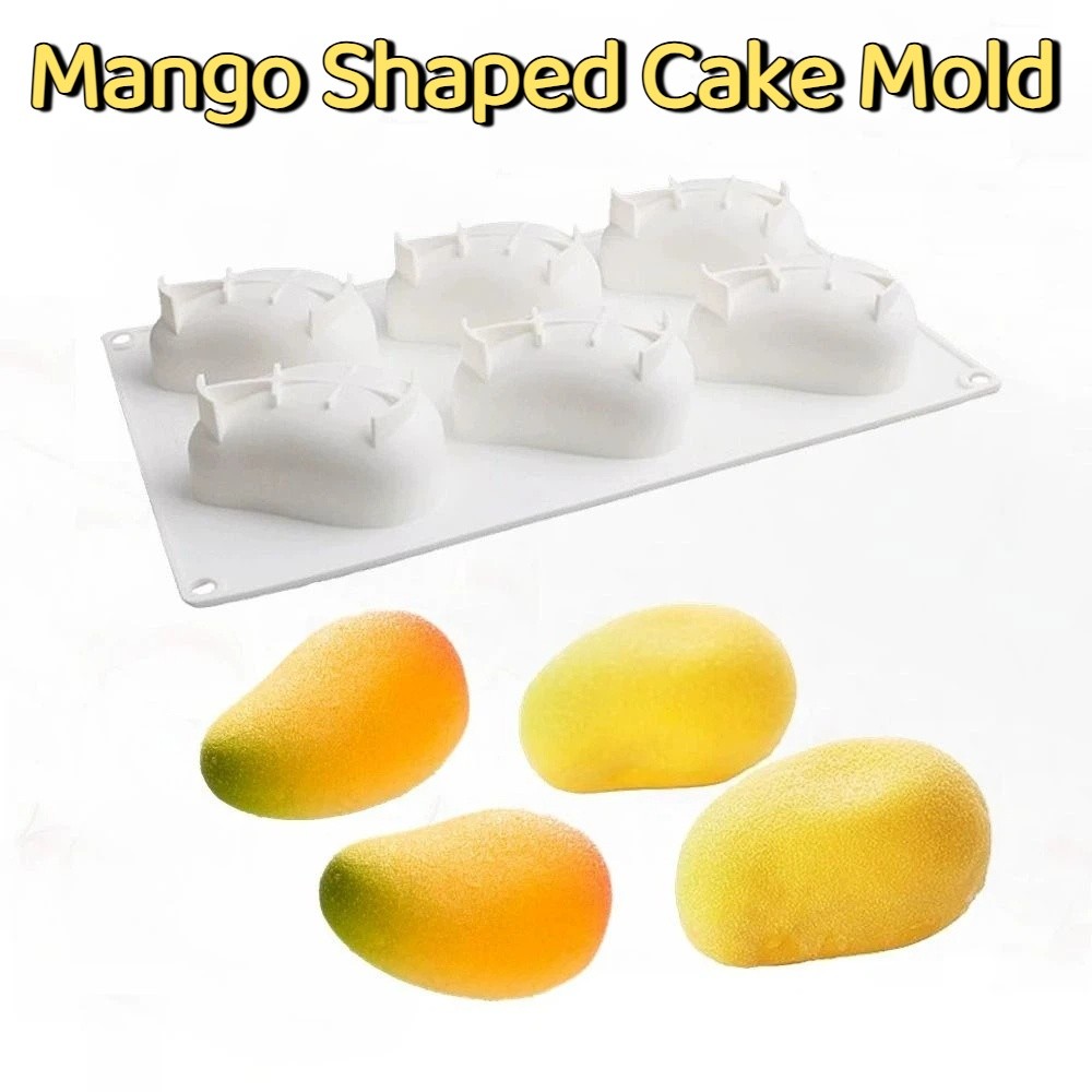 แม่พิมพ์เค้กรูปมะม่วง 6 ช่อง ป - Candle Making Items บทวิจารณ์และราคา