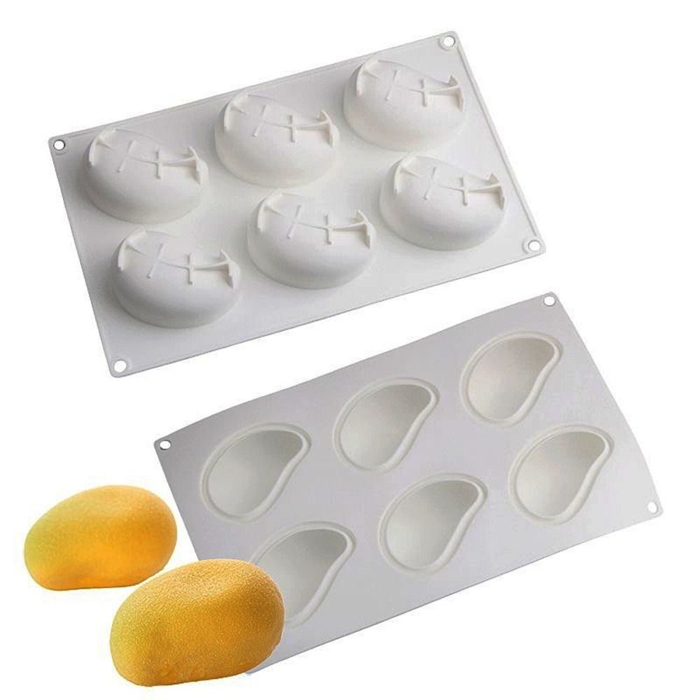 แม่พิมพ์เค้กรูปมะม่วง 6 ช่อง ป - Candle Making Items บทวิจารณ์และราคา