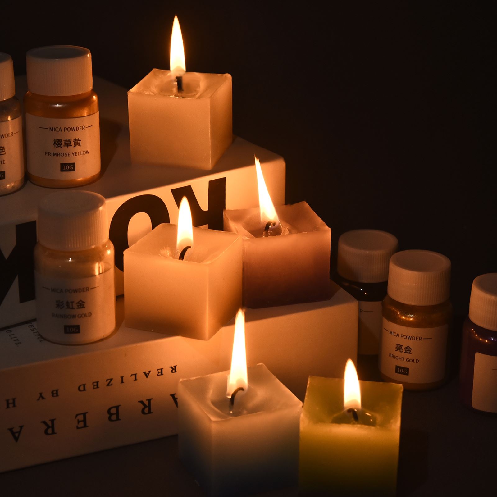10g Pearlescent Mica Powder เท - Candle Dye Chip บทวิจารณ์และราคา