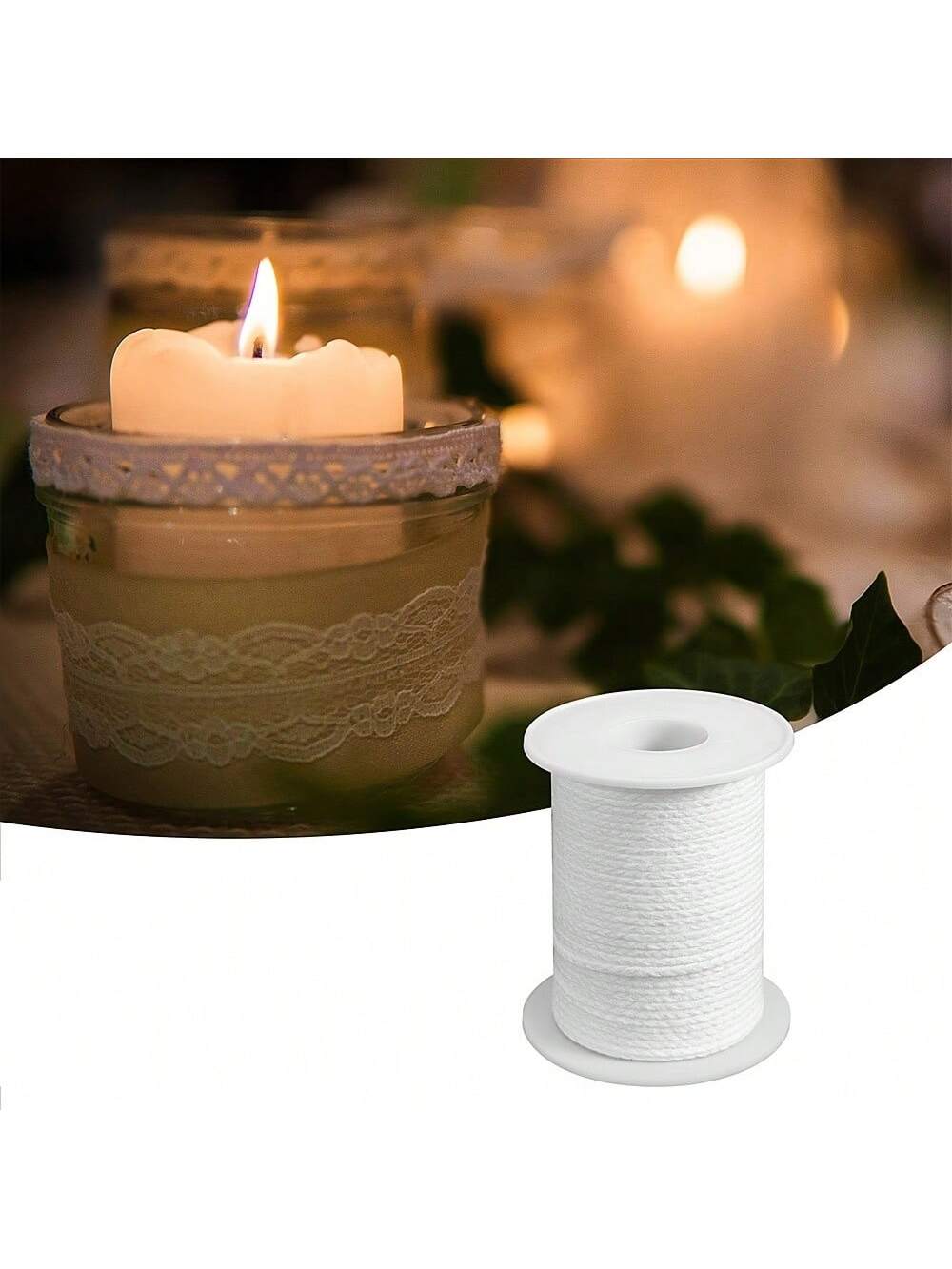 ไส้เทียนไร้ควันขนาด 2401.57 นิ - Candle Making Raw Material บทวิจารณ์และราคา