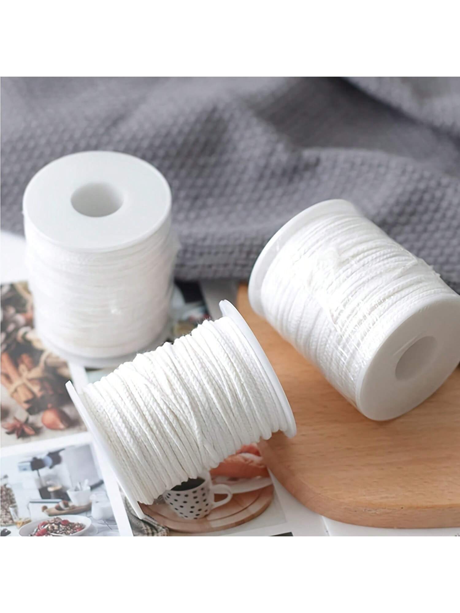 ไส้เทียนไร้ควันขนาด 2401.57 นิ - Candle Making Raw Material บทวิจารณ์และราคา
