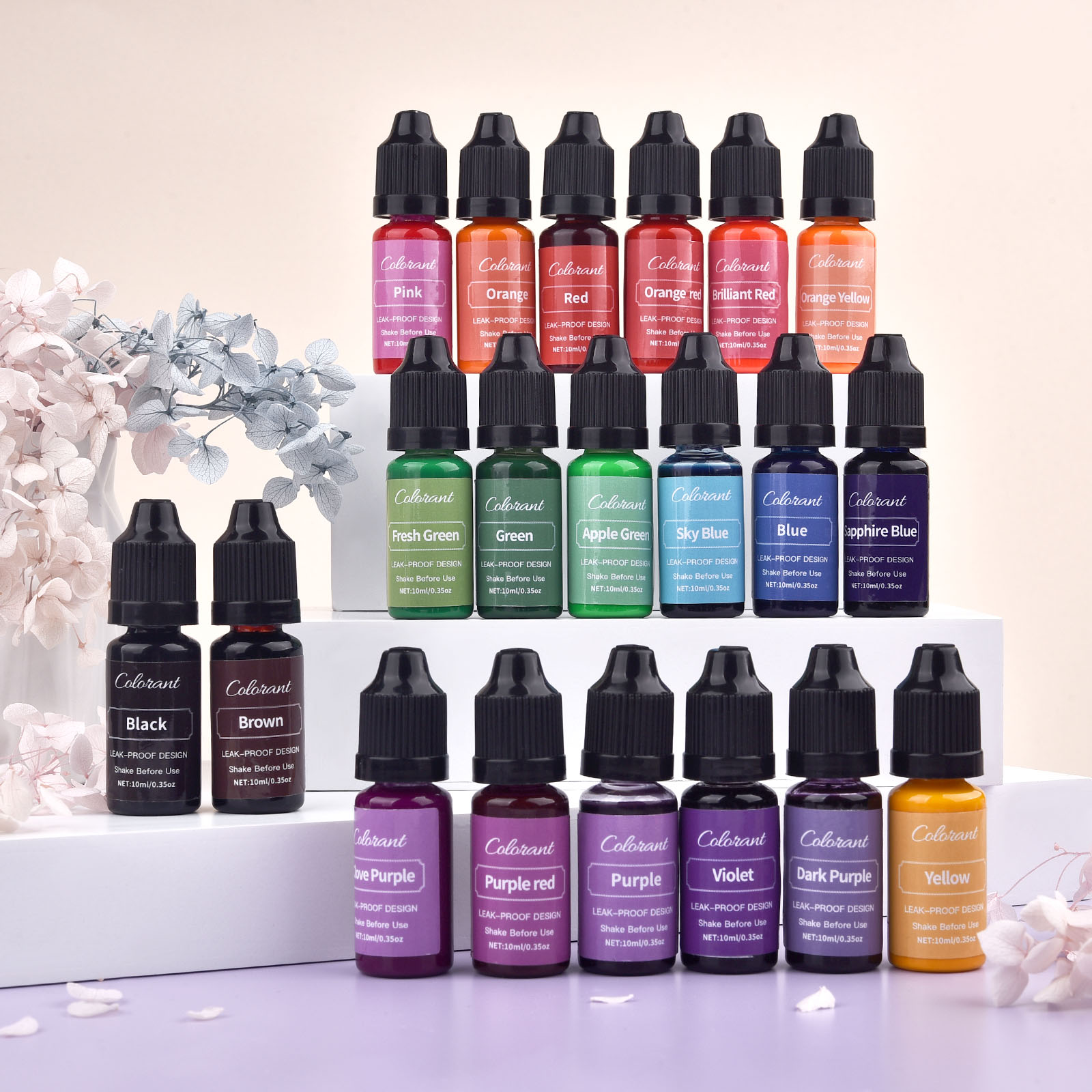 สีย้อมเทียนเหลวสำหรับทำเทียนขี - Candle Dye Chip บทวิจารณ์และราคา