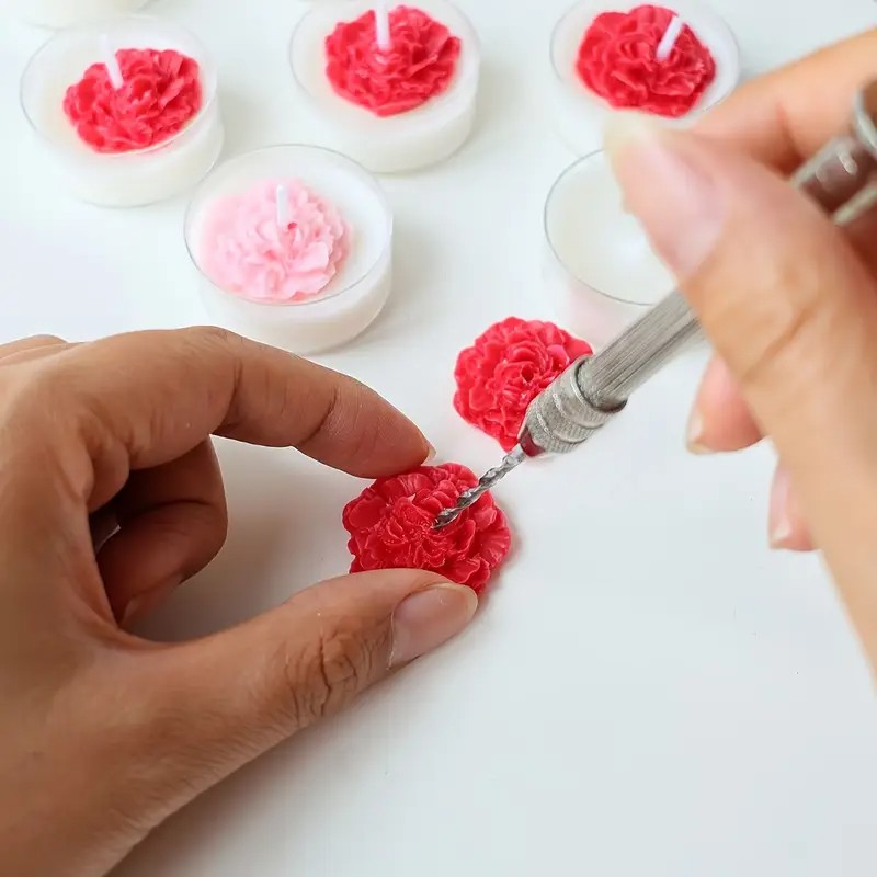 ชุดเครื่องมือเจาะเทียนพร้อมดอก - Candle Making Raw Material บทวิจารณ์และราคา