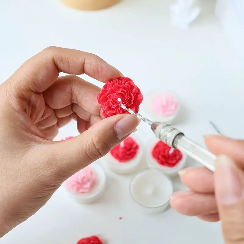 ชุดเครื่องมือเจาะเทียนพร้อมดอก - Candle Making Raw Material บทวิจารณ์และราคา