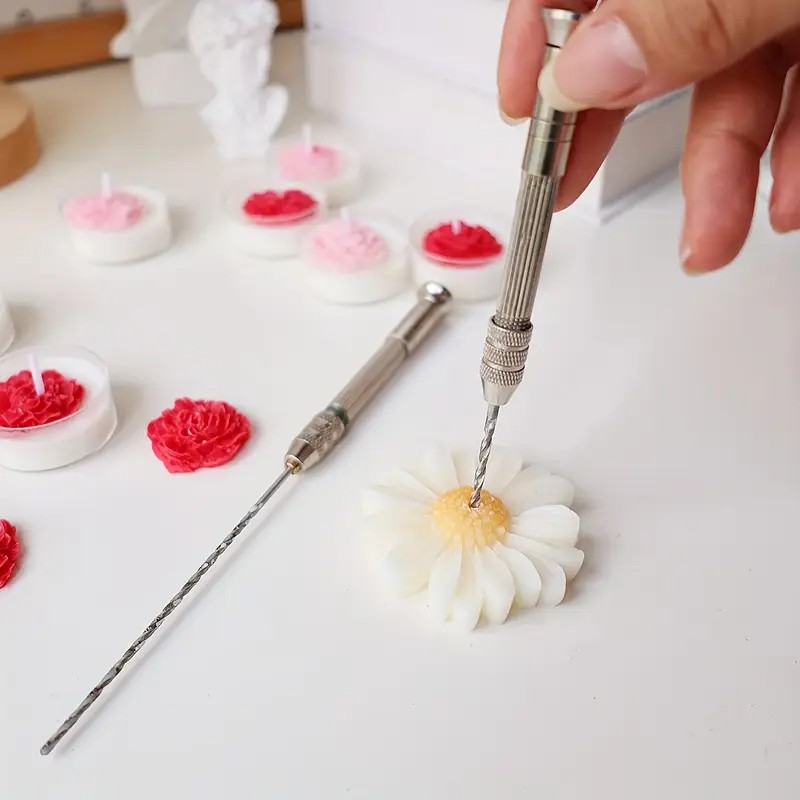 ชุดเครื่องมือเจาะเทียนพร้อมดอก - Candle Making Raw Material บทวิจารณ์และราคา