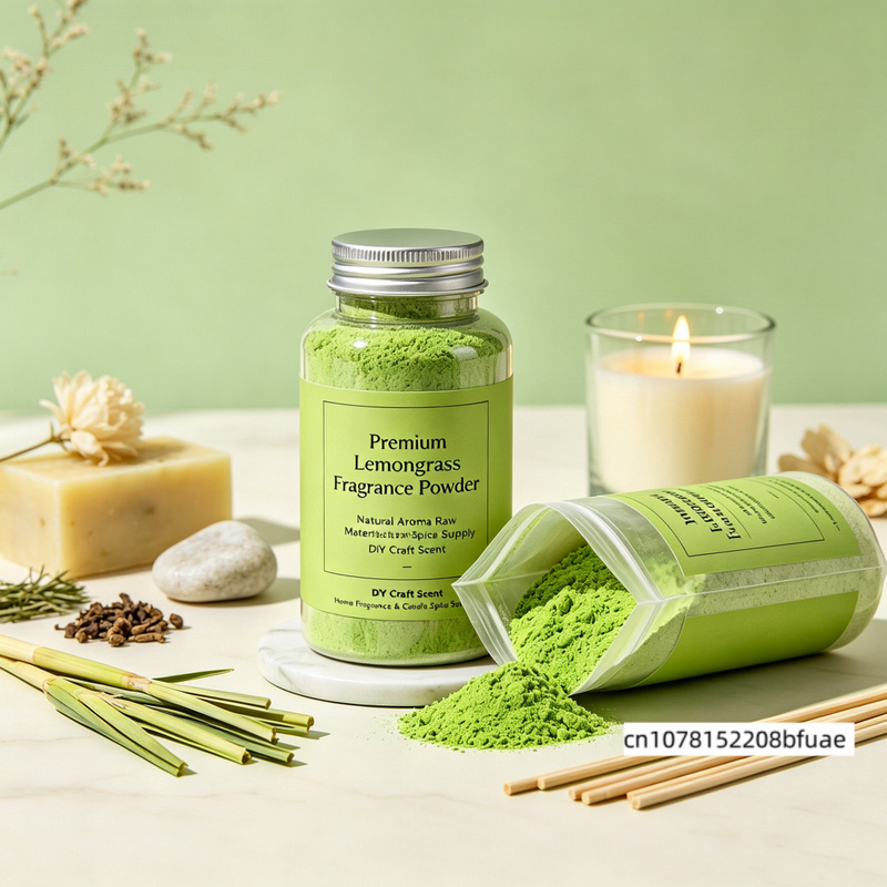 ผงน้ำหอมตะไคร้เกรดพรีเมียม วัต - Candle Making Raw Material บทวิจารณ์และราคา