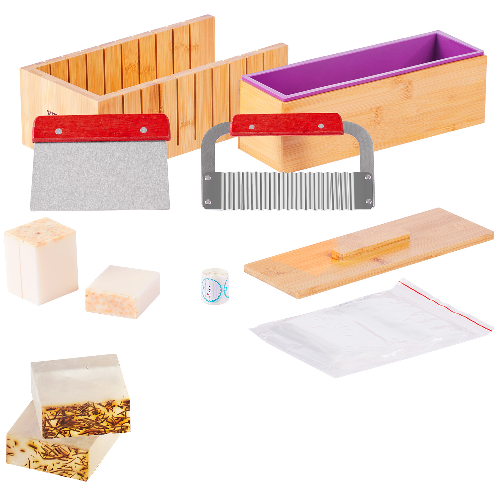 ชุดทำสบู่ VEVOR กล่องตัดไม้ไผ่ - Candle X บทวิจารณ์และราคา