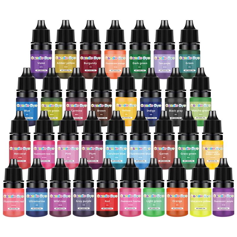 สีย้อมเทียน36สีเม็ดสีอโรมาเทอร - Candle Dye Chip บทวิจารณ์และราคา