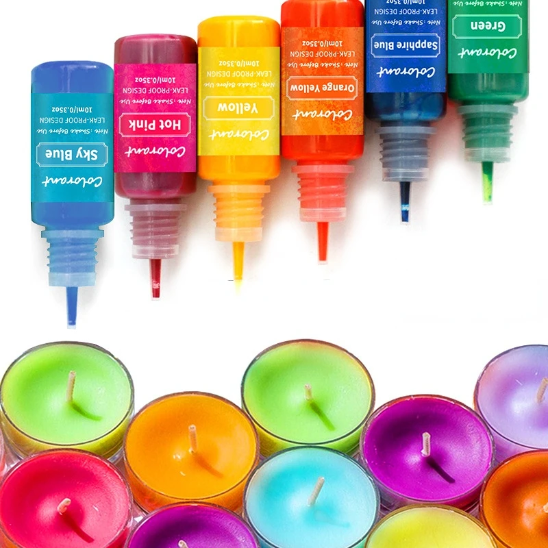 20 สีความเข้มข้นสูง Handmade เ - Candle Dye Chip บทวิจารณ์และราคา