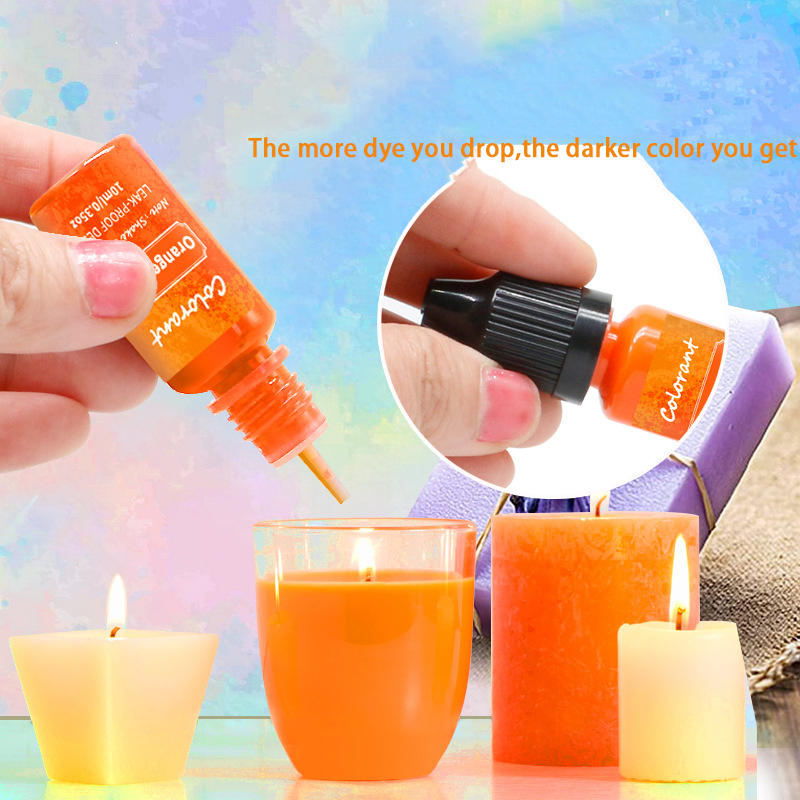 20สีเทียนสีย้อมสี Aromatherapy - Candle Dye Chip บทวิจารณ์และราคา